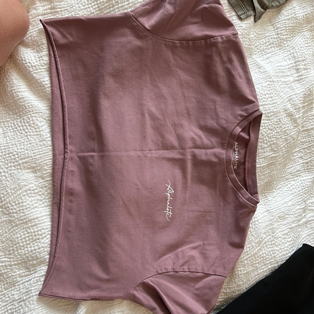 Active wear crop top